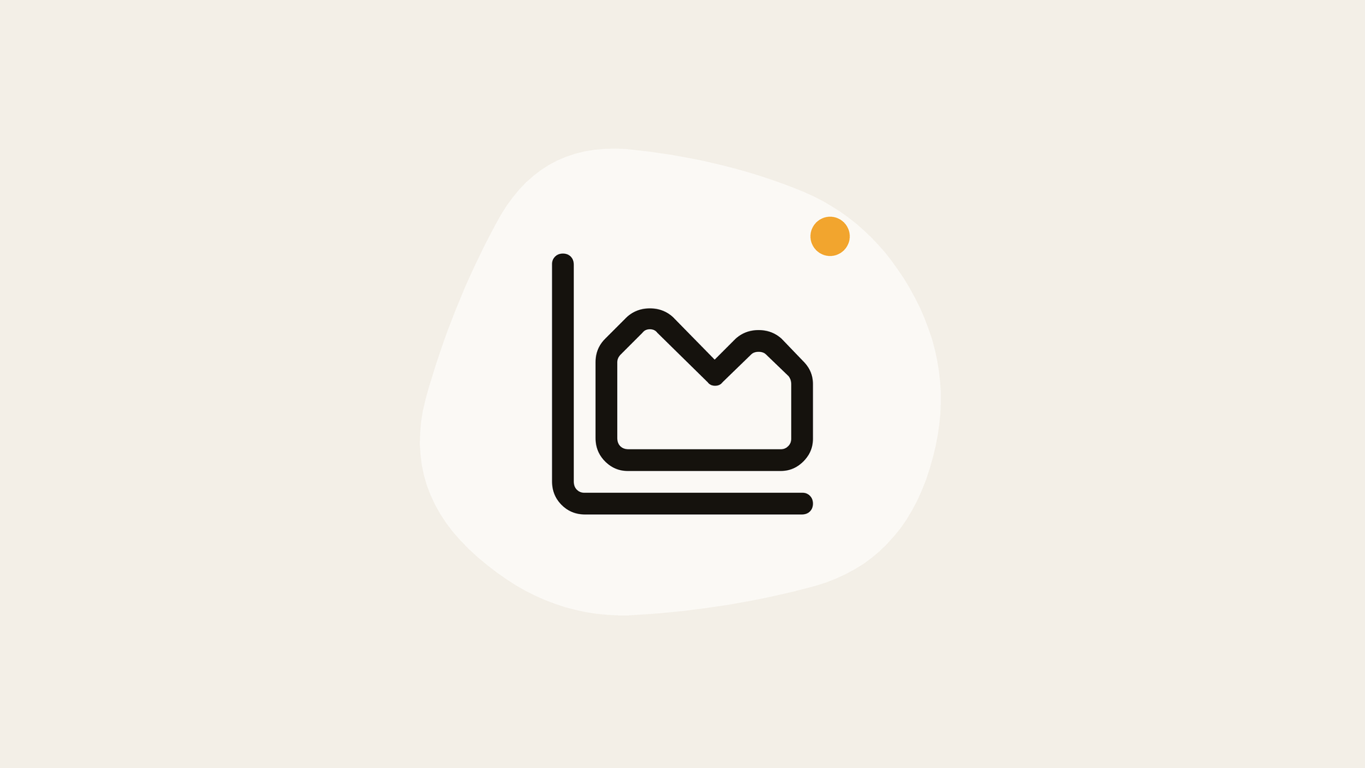 Springcast-Illustration zum Analytics 3.5 Deep Dive: ein Diagramm-Icon auf pastellfarbenem Analytics-Hintergrund.
