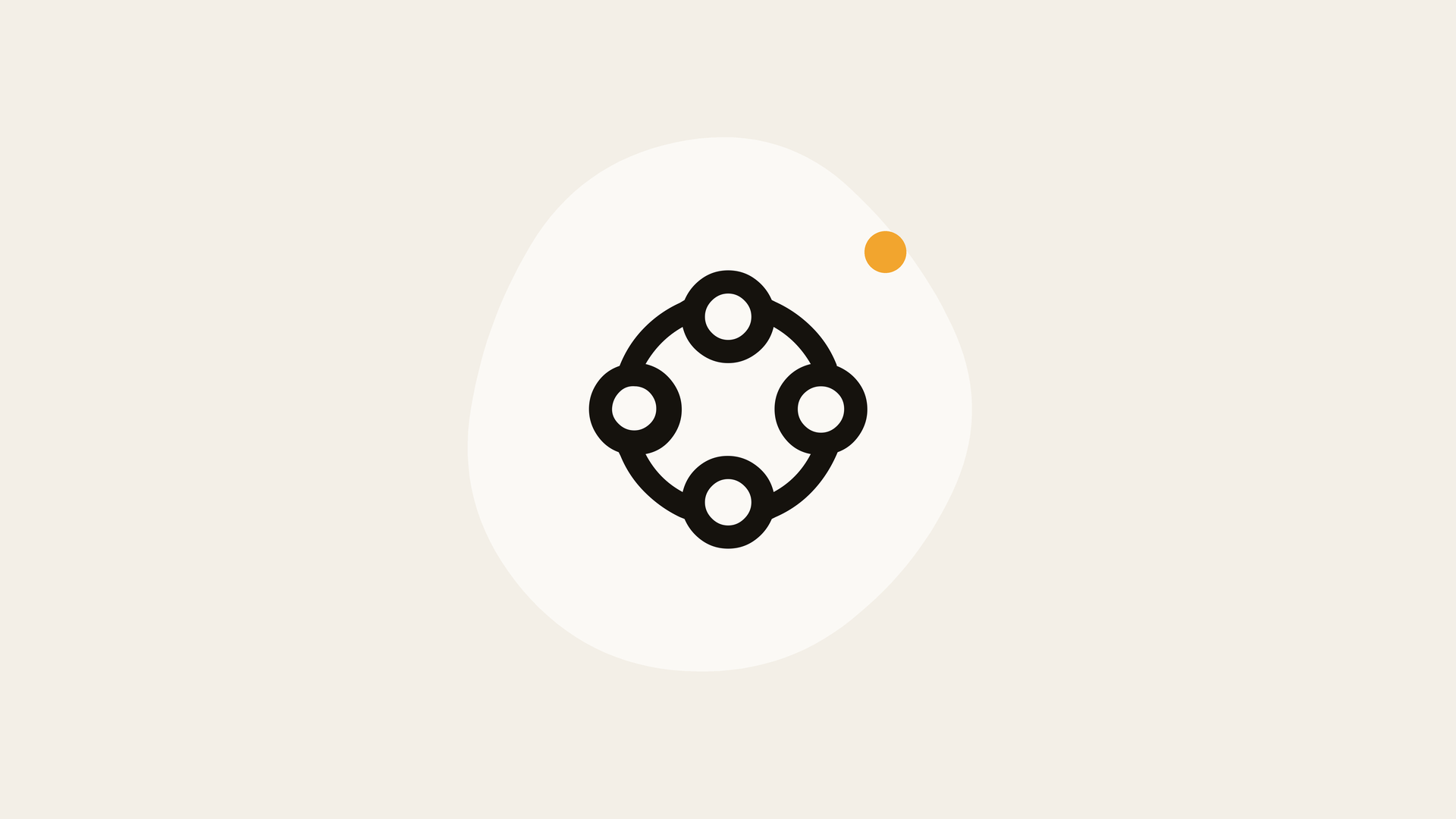 Springcast illustration for the social analytics deep dive: a connected chart icon on a pastel background.